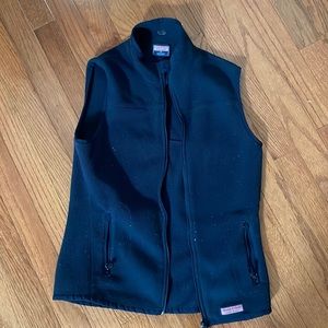 Vineyard Vines Lightweight Navy Fleece Vest Size XS